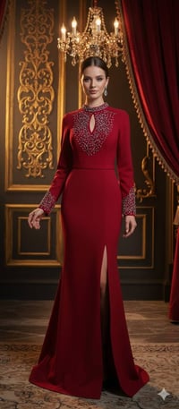 فستان ليبل • قياس ٤٠-٤٢ • قطعة تحفة