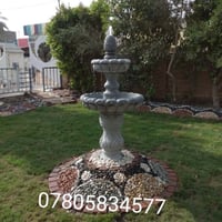 عمل حداىق شلالات نافورات زراعه 07805834577