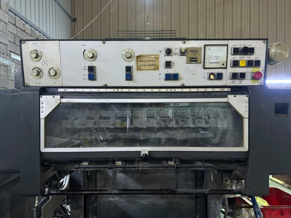 للبيع: ماكينة طباعة هيدلبرج (لونين) - موديل 1986 🖨️
الماكينة بحالة ممتازة، نظيفة جداً، وجاهزة للعمل فوراً (شغل وحط ورق).
فيديو التجربة متاح للجادين.
📍 الموقع: بغداد
📞 للاستفسار: ***********
كحول
