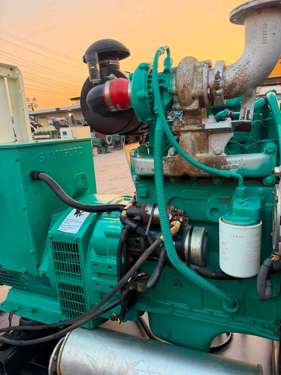 كمنز 4 سلندر
50kva
مكينه نضيفه شرط الحمل
السعر 53ورقة 
العنوان اربيل الصناعة الجنوبية 
***********
