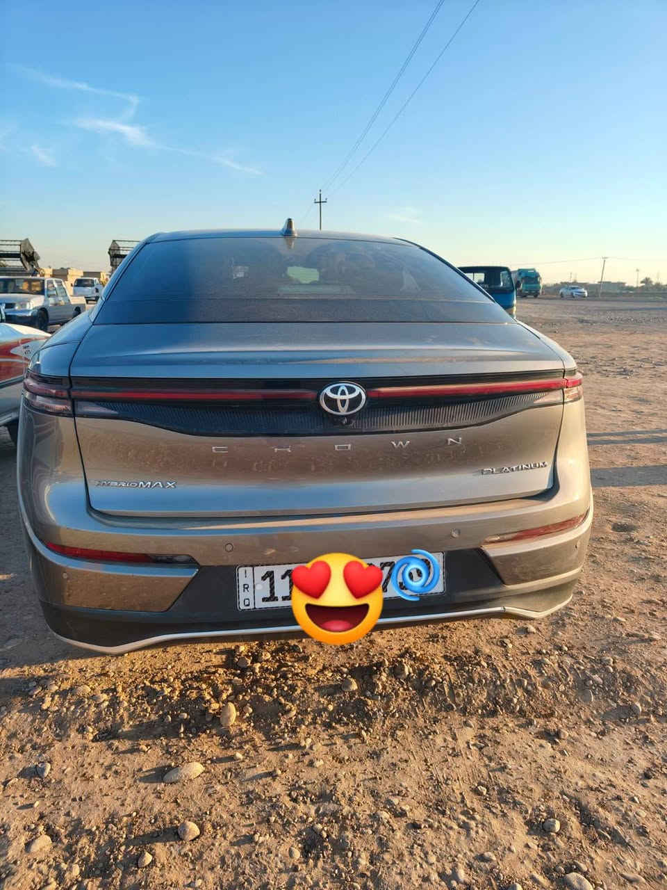 السلام عليكم
للبيع

كراون2023 كامله الاوصاف
هايبرد ماكس بلاتين يوم تيربو
سقف زجاج رقم بغداد
للاسفسار الاتصال برقم صاحب السياره
***********
