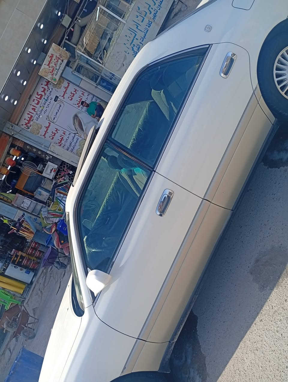 سلام عليكم راس الثور موديل٩٧  مكفولة من ضربة وصبغ سنوية  بسمي فول مواصفات تسجيل جديد*********** السعر  130
