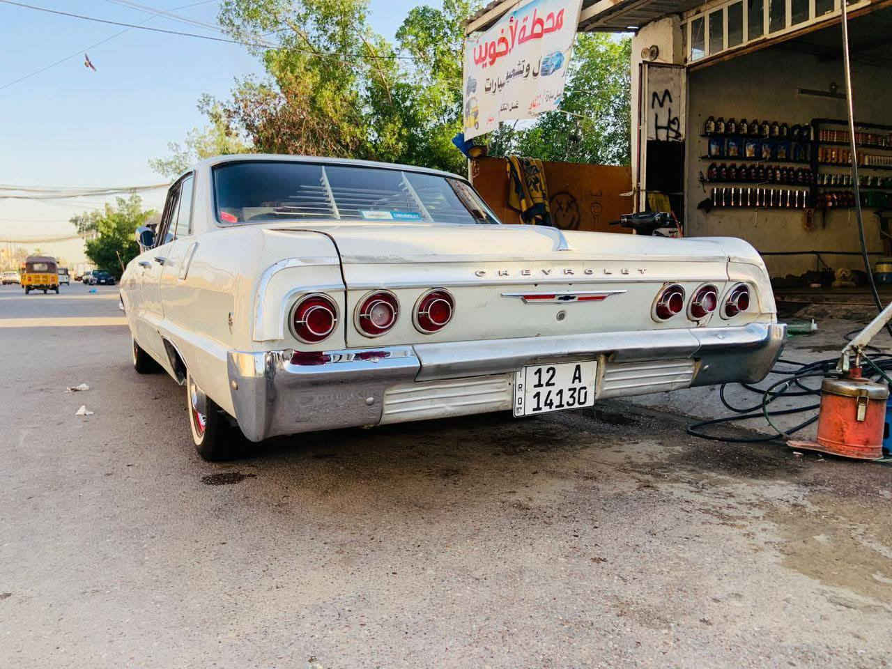 شوفرليت امبالا 1964
مكينه بلاد كير اوتماتيك 
باور ستيرن باور بريك 
بااسمي  

تحويل مباشر 

رقم صاحب السيارة 
***********
