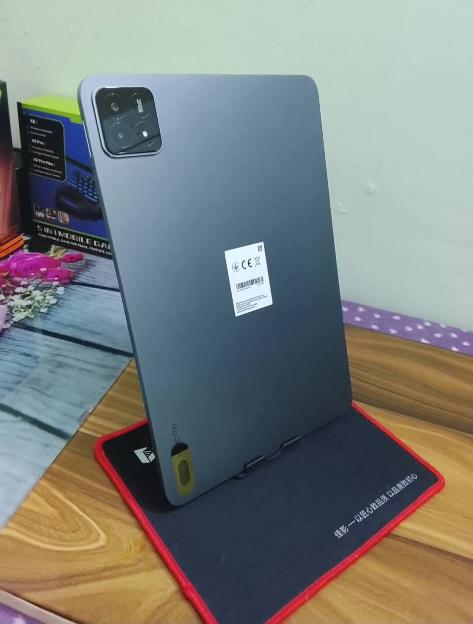 السلام عليكم🤍✨
شاومي باد 6s برو🔥❤‍🩹

 جديد❤‍🔥 💻🤍💯✨
نضافه: 100℅💯✨

مواصفات الجهاز :🤍

شاشة حجم كبير 12.4 انج🔥✨

معدل التحديث للشاشة 144Hz💯✨

دقة الشاشة ٣K 2032 × 3048 بكسل💕🔥

معالج : Snapdragon 8 Gen 2 (4 nm)💓💯

سرعة الشحن : ١٢٠w ⚡️
ذاكرة تخزين كبيرة الحجم : 512GB 📂✨

رام : 16GB🔥❤‍🩹
الكاميرا الاساسية :  50MP 📷 
الكاميرا الامامية : 32MP 📷 
بطارية حجم كبير 10000mAh🔋✈️
أربع سماعات تدعم  Dolby Atmos و Dolby Vision 🔊 
بصمة جانبية وبصمة وجه😍

السعر : 535 ألف فقط🔒

+هديه حافضه🤍
+ ولزكه ضد الكسر🤍🎁🎀
يوجد توصيل لكل محافظات العراق✈️🔥💯

المكـان: بابل❤‍🔥✨
واتس أو الأتصال:***********
***********
