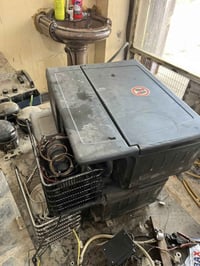 بسم الله تم بعون الله تعالى تبديل ماطور ثلاجه اكتروس وشحن غاز وبضمان و...