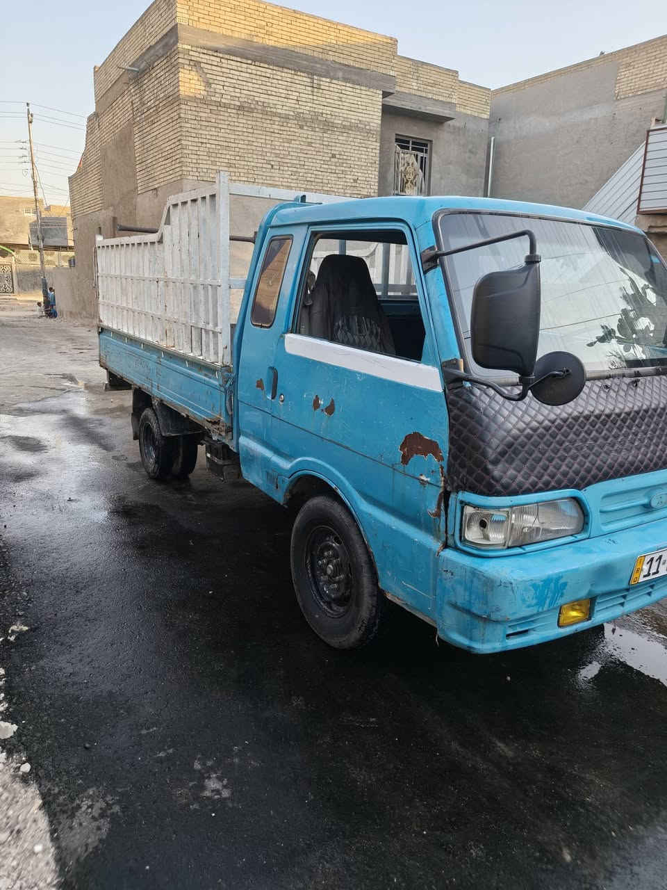 السلام عليكم
كيا بنكو 1996 
رقم بغداد نگليزي 
سنويه ل2031 بأسمي تحويل ثاني يوم 
السعر. 45 بيه مجال بسيط 
بغداد المعامل. 
للأتصال ***********
