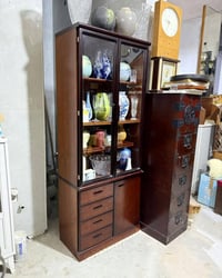 فاترينه • خشب بلوط • صنع ياباني