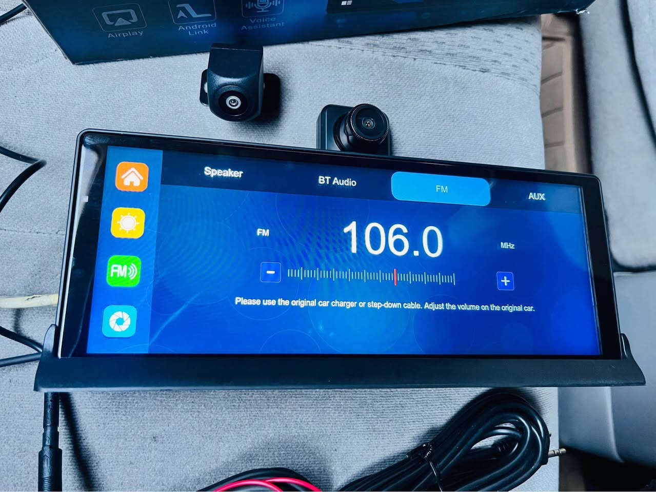 شاشەی سەرداشبوڵ کامێرەی پێشی 4k ultra hd 
دیقەی زۆر ساف و جوانە بە ٣٦٠ پلە ئەسوڕێتەوە بۆ ناوسەیارە کامێرەی دواوەی لەگەڵە هی بەگ فول مواسەفاتە کارپلەی و gps شوێن و سەریعی سەیارەت پێدەڵی بەرنامەی تایبەتی خۆی هەیە سعری ٥٨ هەزار مەجال🤍 السليمانية, العراق


**إذا كنت صاحب هذا الإعلان وتريد حذفه لأي سبب، رجاءا أرسل رسالة إلى الدعم الفني**