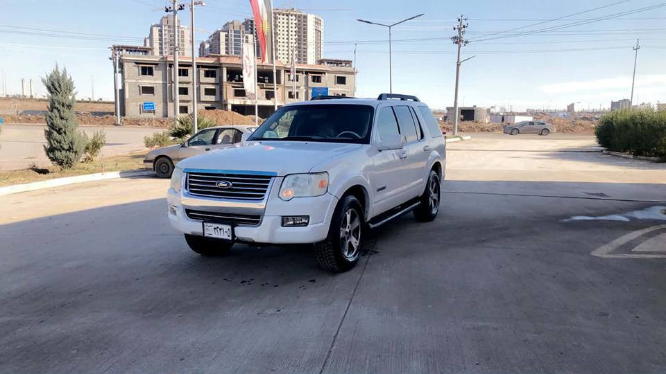 سياره fort x plor مؤديل 2008
گير و مكينه به شه رت گير تؤماتيك 
بي سبوغ چوار تاي لؤكي تازه بؤ كريوه دبل اكسل
رقم بغداد سياره كه بي كيشه يه له موزايده كرايه بي كيشه يه 
ته بريد ساردو گه رمي به شه رت 
چوار جام كارباي كاربايات به شه رت 
سعري 65ورقه و معامه له 
بؤ داوا كردن نامه بنيره. زاخو, دهوك


**إذا كنت صاحب هذا الإعلان وتريد حذفه لأي سبب، رجاءا أرسل رسالة إلى الدعم الفني**