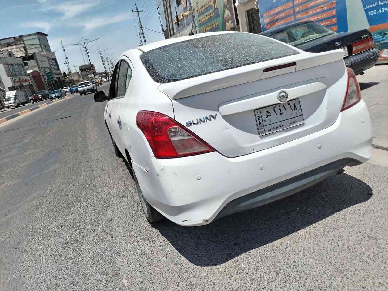 نيسان صني هندي مديل 20رقم بغداد راعيه جاهز للتحويل ثاني يوم كفاله عامه فقط بارد بقبق الصندوك قليل وشخط بالباب والباقي كله كفاله مكينه كير تبريد كفاله حداديه توه نافظه دواخله جديده ما بيه شخط
مكاني بصره ابي الخصيب  بيع او مراوس عادي
سعرها 96 وبيه مجال قليل للشراي

***********
