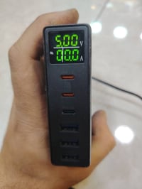 شاحن موبايل • شاحن سريع • 160W • منفذ USB • منفذ Type-C • تايبسي • شاح...