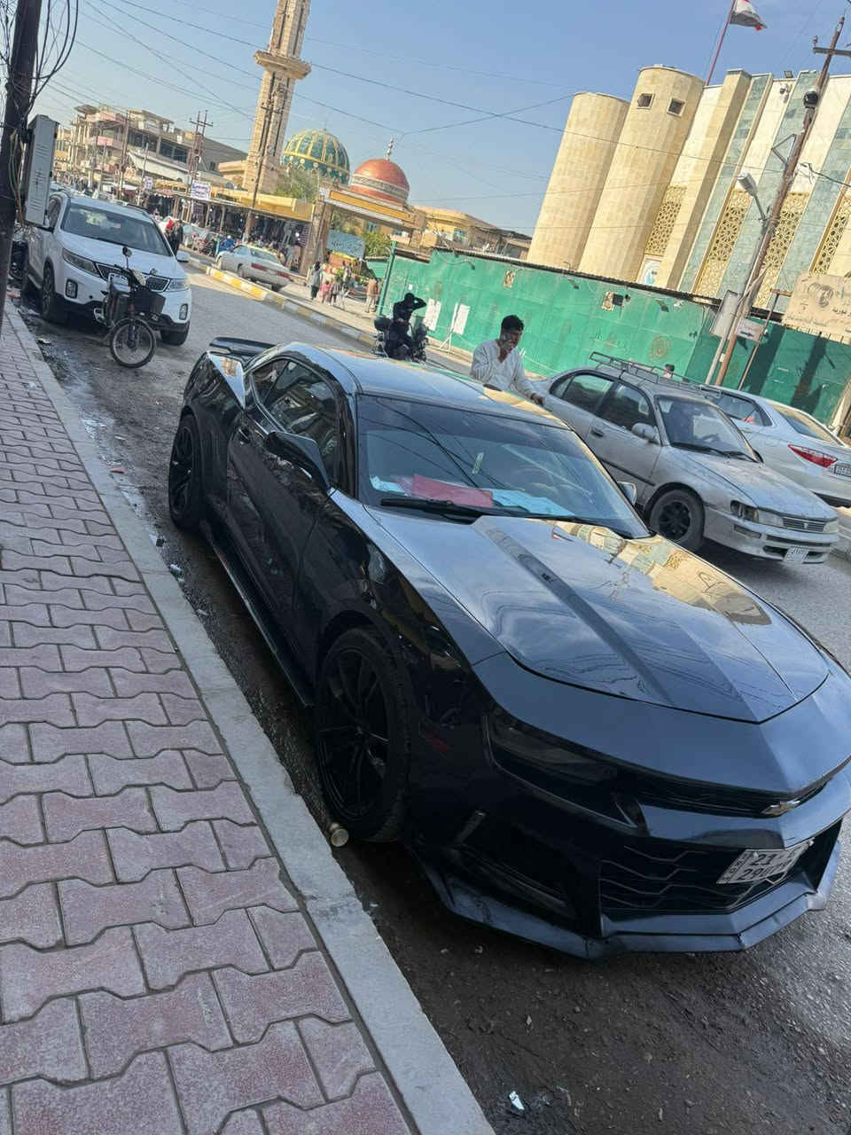 السلام عليكم       من رخصة الادمن المحترم 🤍✨
للبيع كمارو   2015
حادثه الجاملوغ  الخلفي الايمن  بجمه كبس سياره بلاديه 
مصبوغه حزام للجماليه
السياره نصبته بل حقيقه احله من الصور 
مابيه نقص ابره جاهزه من كلشي 
رقمه سليمانيه جديد تحويل ثاني يوم 
السعر 90$وبيه مجال 
الستفسار 
*********** الفلوجة, الأنبار
