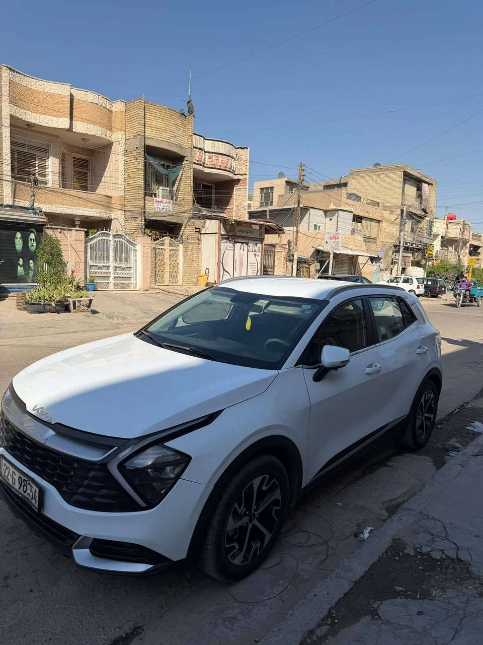 سلام عليكم كيا سبورتج للبيع 2024   بيها ملاحضات بسيطه   رقم أربيل باسمي خليجية ماشيه ٤٤الف السياره على وضع الشركه سياره فول ما عدى الفتحه   مكان السياره بغداد الشعب بيها رصعات خفيفه(بيها ضربه خفيفه بل بنيد)   رقم صاحب السياره :***********
