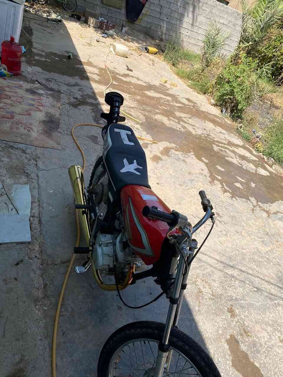 سلام عليكم شباب
دراجه للبيع حلوه مرتبه  نقصهه بس عقل 
السعر 300 وبيهه مجال بصيط مستعحل علهه بيعتهه 
مكاني: بغداد بسمايه 
رقمي// ***********
