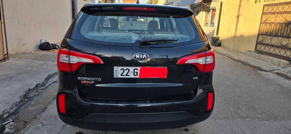 سورنتو خليجي موديل ٢٠١٤أسود فول مواصفات هزه وسنويه جديد ماشية ١٦٣كم بدون صبغ مكان السيارة كركوك رقم أربيل دفتر بانزين موجود السونار موجود مع المنشور للإستفسار الاتصال ***********سعر١٦٨$ قابل للتفاوض
