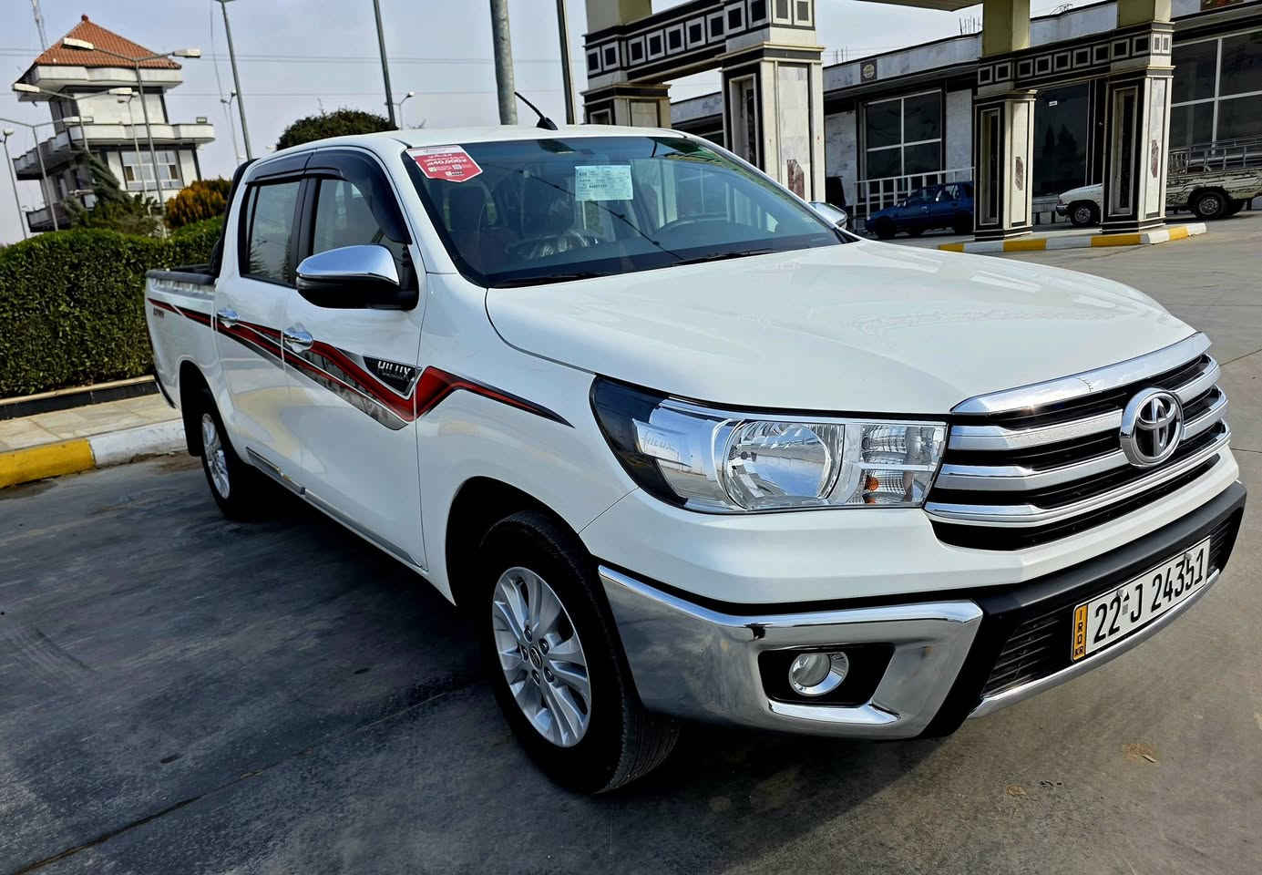 السلام عليكم
تويوتا هايلوكس موديل 2025 ساز

مكفوله كفالة عامه ماشيه 14 الف كيلو 

فووول مواصفات رقم اربيل  عنوان واسط قضاء الصويره السعر /312$

***********/ ***********
