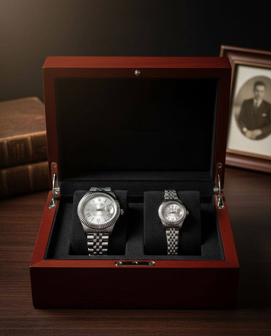 تون ساعات رجالي ونسائي
ساعه رولكس شهري ثقيل📣

كل الميال شغاله - حته الشهري 💯

طبق الاصل نفس الصور📣

معه تغليف 🎁 

سعر القطعتين 13 الف فقط
توصيل بصره 3 محافظات 5
للحجز واتساب ***********
