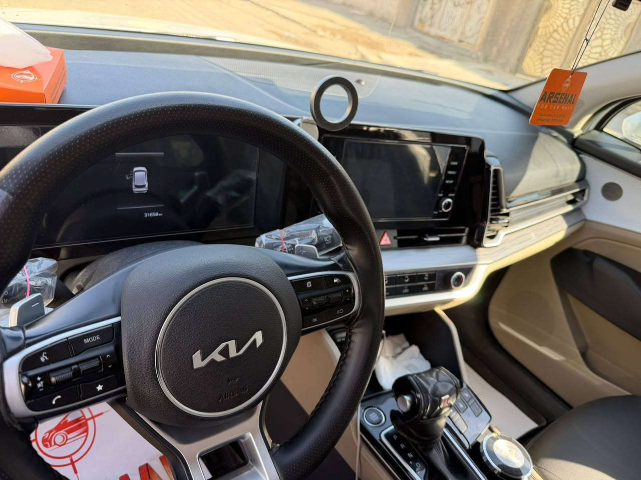 سبورتج موديل ٢٠٢٤ خليجي بعدها بوضع الشركة ماشية ٣٢ الف فول نضافة فول مواصفات عدا الفتحة مكاني بغداد الامين الثانية ***********
