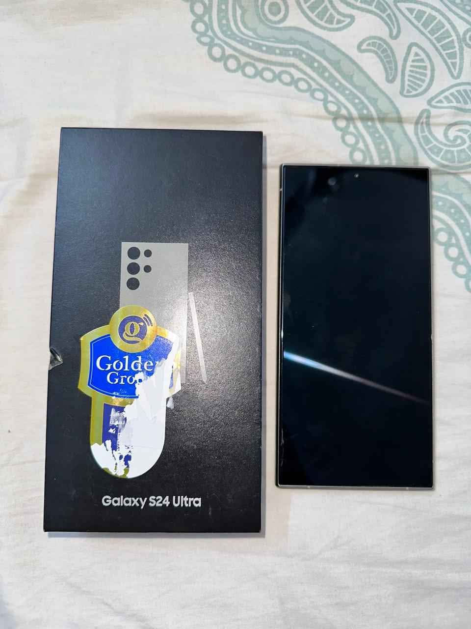 مكفول مكفول مكفول 
السلام عليكم سامسونك اس ٢٤ الترا ٢٥٦ لون تيتانيوم بحاله ممتازه اخو الجديد استخدام قليل للبيع فقط 
السعر ٩٢٥ الف مجال جدا قليل 
الناصريه شارع بغداد 
*********** ناصرية, ذي قار
