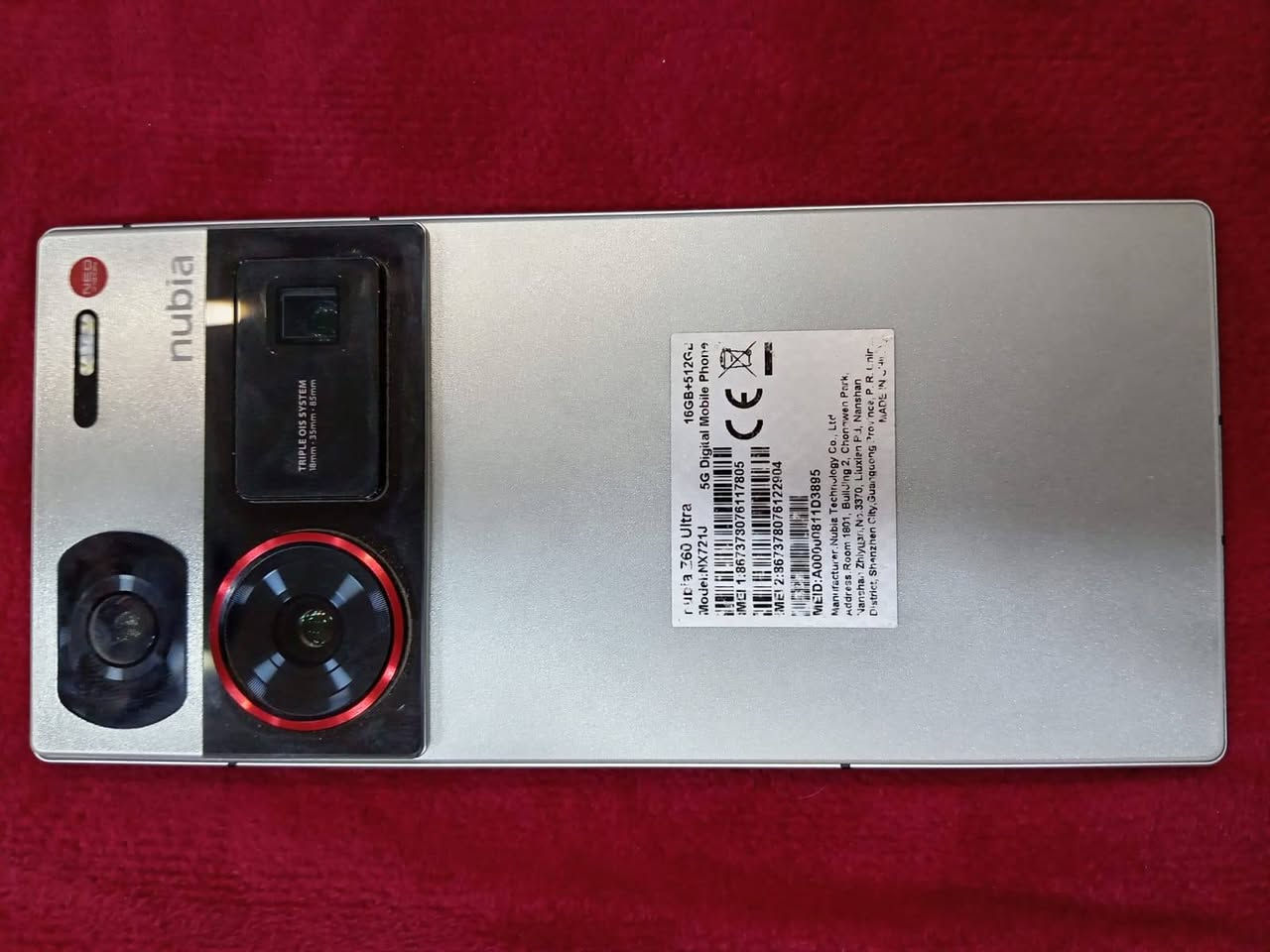 سلام عليكم جهاز nubia Z60 Ultra ذاكره 512 رام 16 النسخه العالميه استعمال 3 اشهر جهاز بحاله الوكاله جهاز مصمم العشاق الألعاب وأيضاً التصوير الاحترافي يدعم 120 فريم واكثر في الالعاب القويه السعر المطلوب (850) للمعلومه الجهاز اخذته 1225 مكاني بغداد شعب رجائن المايعرف بل جهاز لايتعبني *********** واسف عل اطاله ♥️
