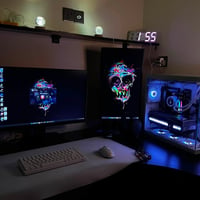 🔥 تجميعة ألعاب احترافية + شاشتين + ملحقات  🖥️ مواصفات التجميعة:  - GPU...