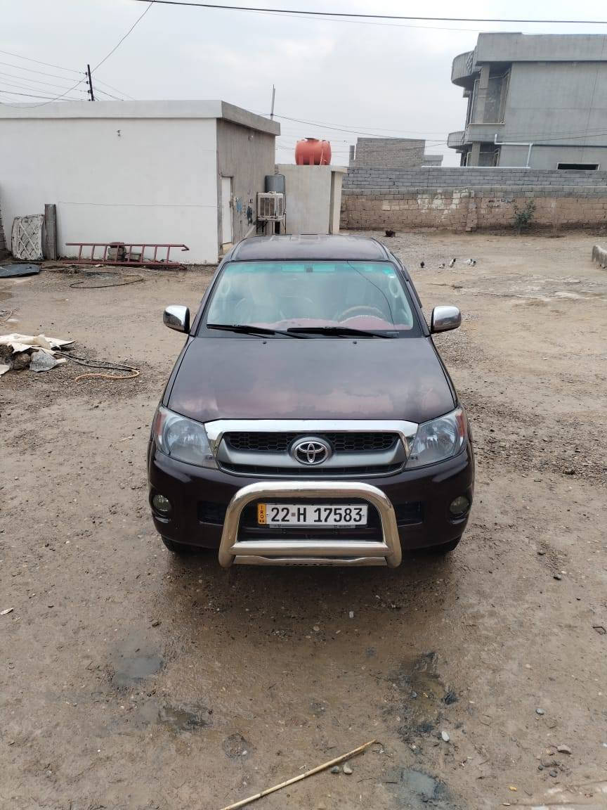 سلام عليكم بيكم هايلوكس دفع رباعي لون عنابي موديل 2006 رقم اربيل انكليزي بسمي سنويه وهزه ل 2030 شاصي 22 كير محرك شرط صدر طخم تايرات ويل كب مال 2015 جديده مال جناي مكفول بي ملاحضات صور موجودات بل منشور الباقي بدون صبغ ولا تبديل  الشراي يتصل عل رقم السعر 
155 وبيها مجال لشراي 
***********
