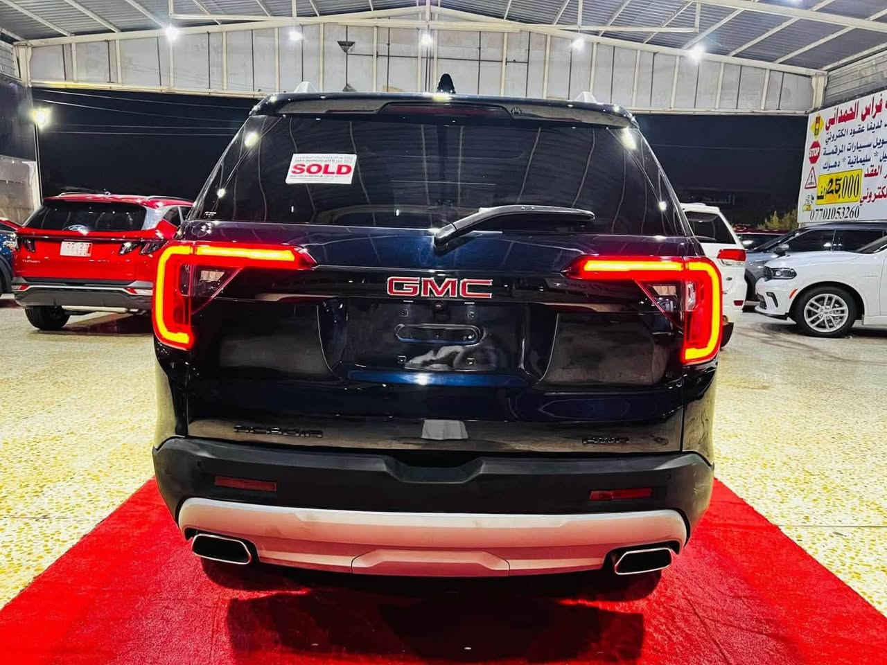 Slt بلاك ايدشن
جمسي اكاديا
Gmc 
2021
فول فول ماشي 
52 ميل
سماعات 9 bose
محرك 20 توربو يشتغل ب بانزين عادي بدون ادوانز 
جام بولورايز
بانوراما
ويل 20 
7 مقاعد جلد وتدفئة 
بعد بيه موصفات اهوايه
تخم تاير وباتري جديد قبل شهر مبدل 

.. رقم سليمانيه بسمي بيه باطاقه بانزين 
(سياره جاهزه كامل)

ضررها سطحي بدون ايرباك
بونيد وجاملغات امامي صبخ +شبر من صندوك جوه 
***********

***********

 + بيه دفتر خروجيه خارج العراق
 بجم كبس كامل بدون دواخل
ادامه كامل ع سياره من نانو وبوليش اصلي كامل 
عنواني كركوك  
(بيع فقط ) 
بدون مراوسه او قسط

(225) وبيه مجال بسيط جدا
