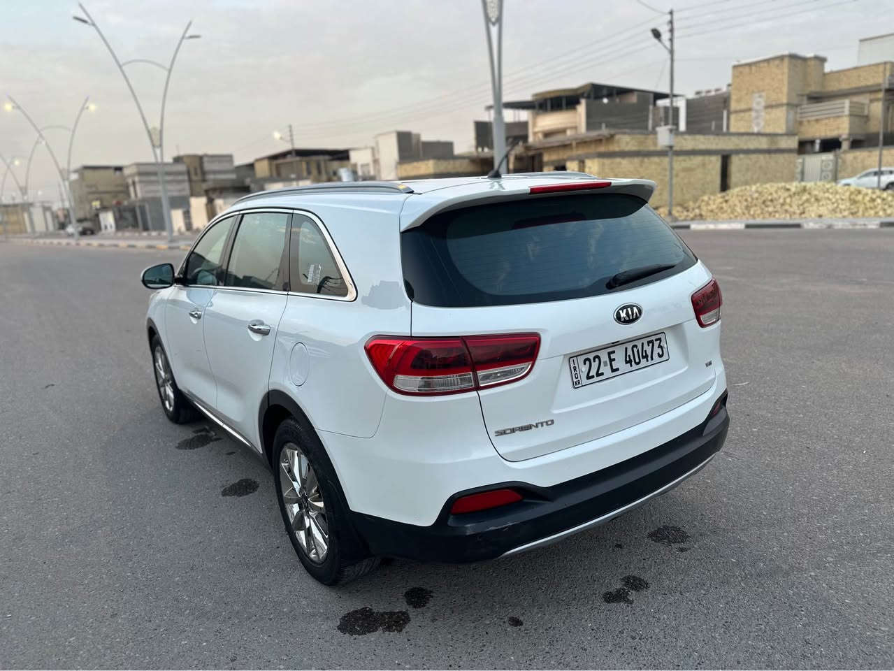 سورنتو 2018 اربيل سنويه هسه مجدده لل30
كفاله عامه 
محرك 6 سلندر 3500
بصمه - كشنات ثنين كهربائيه - باب خلف كهربائي
ماشيه 120
‎السعر 228
البصرة الجزائر رقم صاحب السياره ***********
مكلف بالنشر ‏ البصرة, العراق
