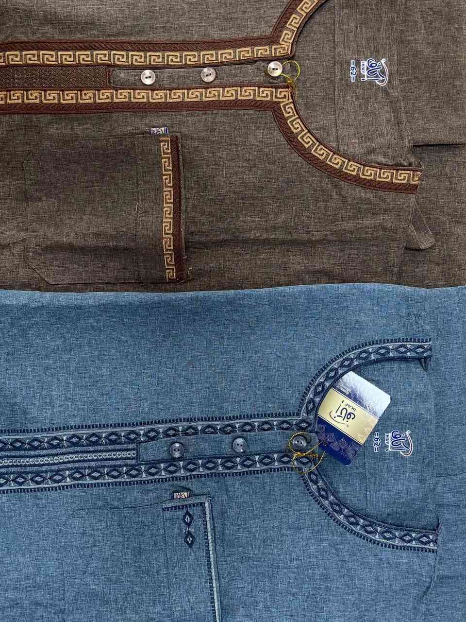 ✨ كلابيات رجالية وصلت حديثاً!
تفصيل أنيق ✨

خامة مريحة 🧵

ألوان متعددة تناسب كل الأذواق 🎨

ومتوفرة بجميع الفئات:

👔 رجالي - شبابي - أطفال

سواء للطلعة اليومية أو المناسبات… دائماً أنت بكامل أناقتك مع تشكيلتنا الجديدة.

شارع سيد نور مقابل مجمع منصور الطبي 

🚚 التوصيل متوفر لكل  احياءً الصويرة 

واتساب ***********
