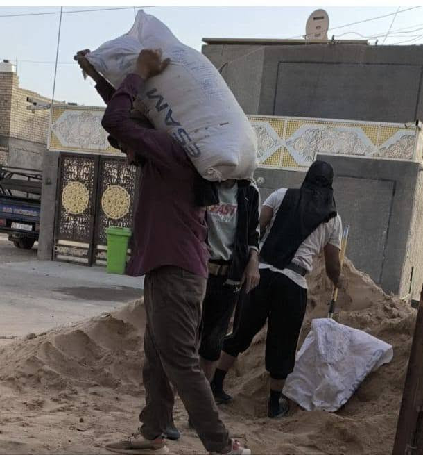 سلام عليكم نشتغل تصعيد على ظهر كافة مواد البناء مكانه بغداد اتصال وبخدمتك ***********
