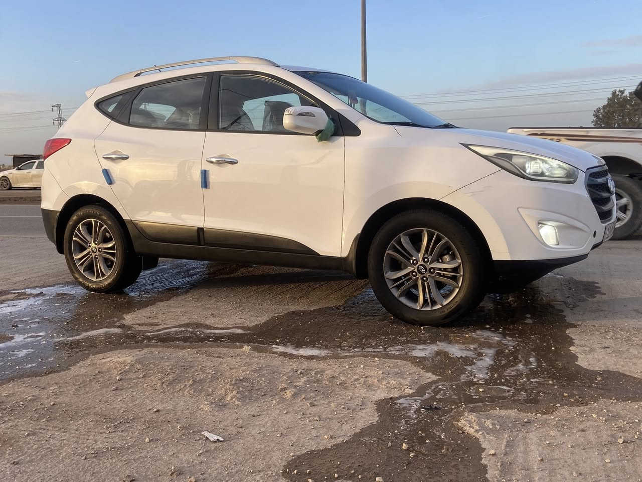 ‏سلام عليكم توسان مديل2015 خليجي بيها رش باب السائق فقط الباقي كافله فول مواصفات سنويه لل٢٩ مكان السياره الدوانيه _قضاء عفك للستفسار الاتصال على الرقم ***********
