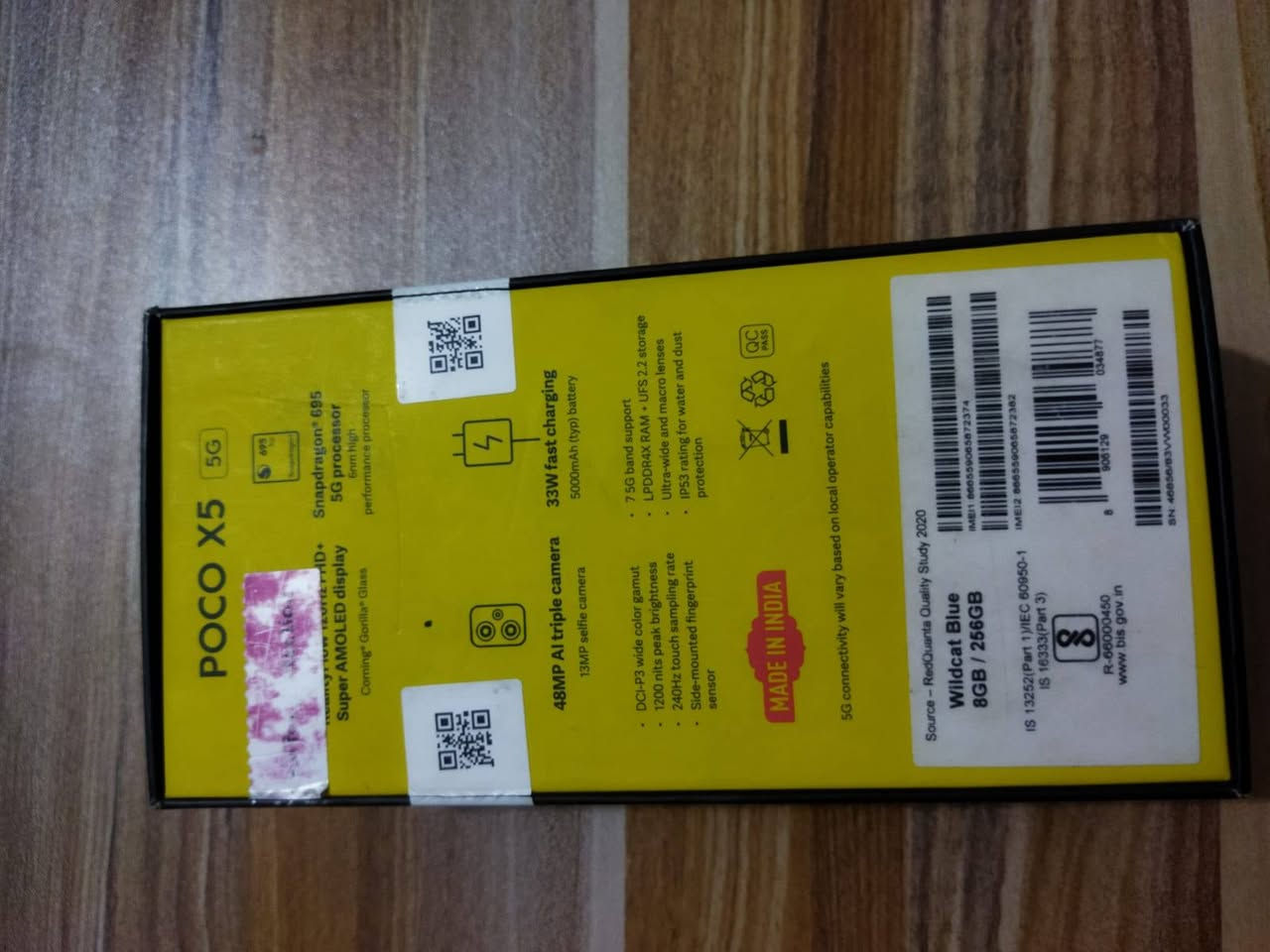 السلام عليكم جهاز بوكو x5 5g
ذاكره 256
رام 8 
جهاز نضيف 
مابي ضرر
ممفتوح 
غراضه كامله 
مستعجل علي 
سعره 200 وبي مجال 
عنوان حله شارع 80 جهه كربلاء


**إذا كنت صاحب هذا الإعلان وتريد حذفه لأي سبب، رجاءا أرسل رسالة إلى الدعم الفني**