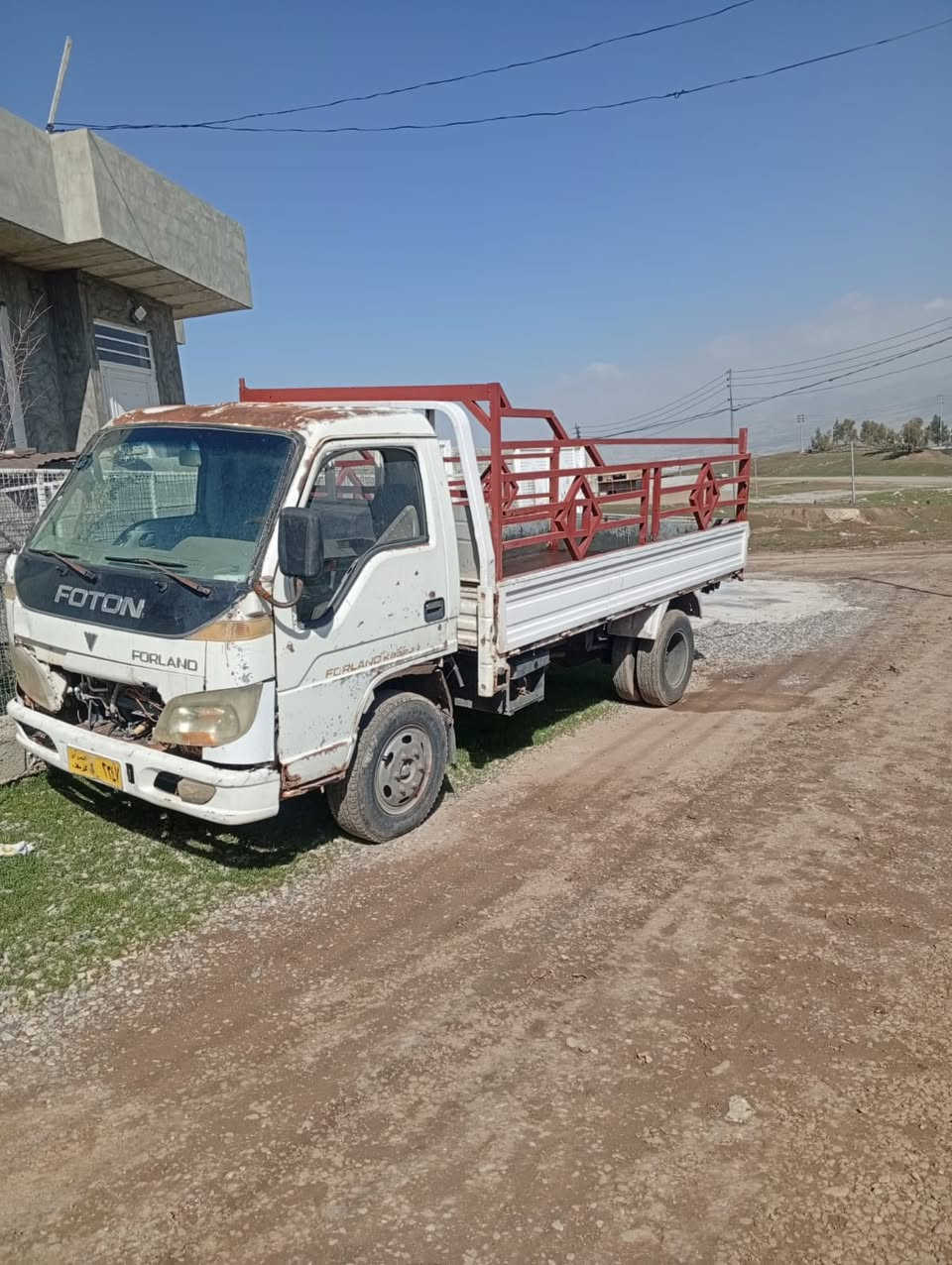 السلام عليكم
كنتر فوتون ٢٠٠٦ گير ومكينة ازوزة  حجم ١٠٤ بلادي مكينة وكير جدد تخم تاير 
السيارة كفالة عامة ...
طول الشاصي ٥ م

رقم كربلاء 
السعر ٧٠ وبيها مجال للشراي 
مكان السيارة سليمانية 
مكلف بالنشر 
***********
