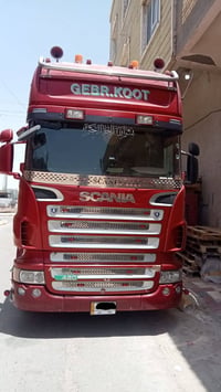 سكانيا سنكل امامي مكينه 6 خطين موديل 2006 كير عادي 3×3 رقم بغداد معه ب...