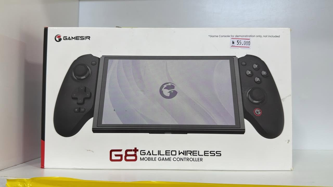 يد تحكم GameSir G8+ Galileo اللاسلكية الاحترافية للهواتف الذكية 🎮

 المميزات:
 اتصال لاسلكي (Wireless): متوافقة مع الهواتف والأجهزة اللوحية واستجابة سريعة جداً.
 تقنية Hall Effect: جويستيك ومحفزات فائقة الدقة ومقاومة تماماً لمشكلة الـ Drift.
 أزرار خلفية إضافية: زرين بالخلف قابلة للبرمجة لتسهيل اللعب السريع.
 تصميم مريح: قبضات محفورة بالليزر تمنع الانزلاق مع محركات اهتزاز تفاعلية.
 الحالة: جديدة تماماً داخل العلبة الأصلية.
 التوصيل: متوفر لجميع المحافظات.
السعر: 55,000 دينار عراقي


**إذا كنت صاحب هذا الإعلان وتريد حذفه لأي سبب، رجاءا أرسل رسالة إلى الدعم الفني**