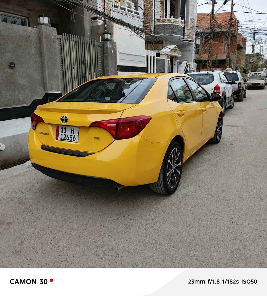 سلام عليكم كورلا 18
SE
حادث فقط جاملغ أمامي 
صور لحادث بل منشور 
كير محرك بشرط كفاله 
تخم تاير جديد 
خط جوال 
لسنويه 2030
لسياره بسمي
صبغ جديد 
لسعر 165وبيه مجال 
مكاني ديالى بعقوبة حي المعلمين
***********
