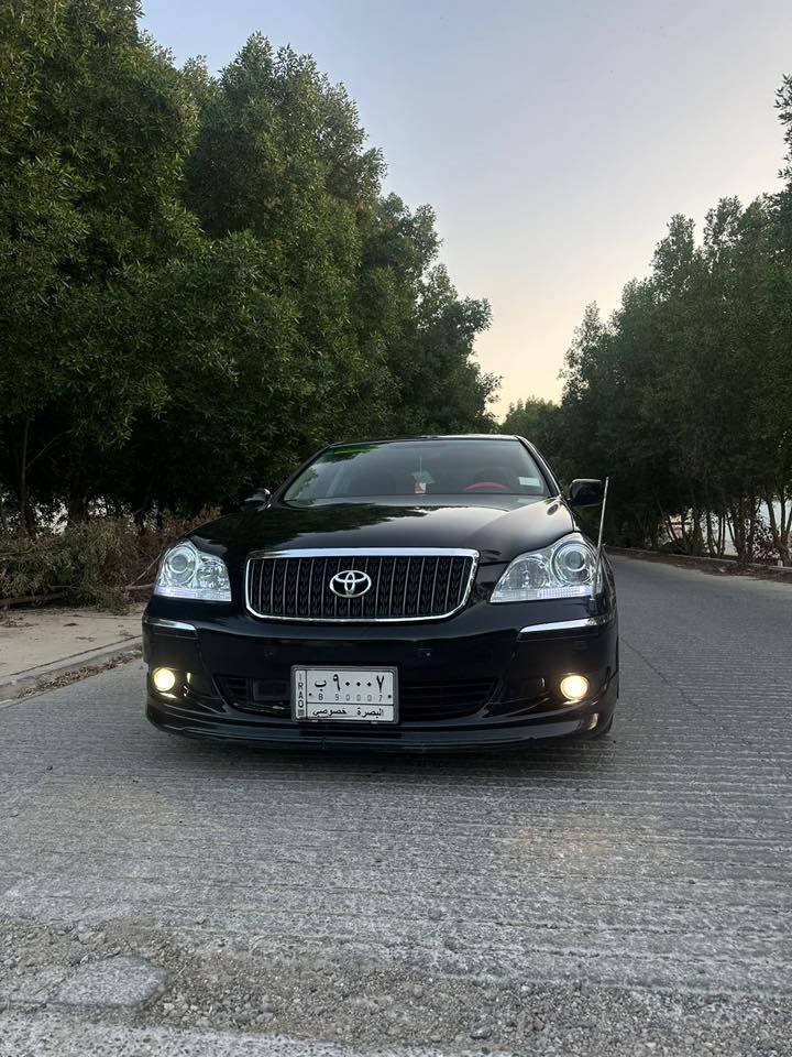 TOYOTA CROWN MAJESTA👑
للبيع تيوتا ماجستا. 2007 

اصولي اصوولي💥 شرط المداور قرار 48

الون                 اسود

رقم بصره  مميز شرط المداور ثاني يوم بأسمي السياره

كصة قماره

المواصفات👇 

5دكم 

تحويرة نجف فوك و جوة ودشبول امارات   شرط ترايك 180وتهد ستيرن.

✅ محركها V8 الحجم 4300.

✅ كشنات  اسود ملكي المرغوب  اصل.

✅ تبريد امامي خلفي3قطع.

✅ 3قطع بردات خلفيه.

✅ اربع كشنات كهرباء.

✅ 3برده خلفيه وجانبيه كهرباء اصليه.

✅ 5بصمات ابواب+بصمة تشغيل+ صندوك شفط 

✅ كشنات خزن ميموري.

✅ حساسات  امامي وخلفيه

✅ كامره خلفيه 

✅ بگ لايتات لد اصل.

✅ ثلاجة

✅ مري ترحيب عند الاقتراب+اشاير بالمري والجملغات.

✅ ستيرن كهربائي

✅.  + بلاتوث 

✅ مري كهرباء+هيتر♨️.

✅ تحكم ستيرن+كروز تثبيت سرعه.

✅ جنطه جكات كهرباء شفط.

✅  

✅السنويه لل 27

 

وباقي المواصفات المعروفه لل5دكم.

والسياره بيها نواقص بسيطة

العنوان النجف الأشرف 

للاستفسار📞***********💥

السعر 140 وبيه مجال قليل  💵
