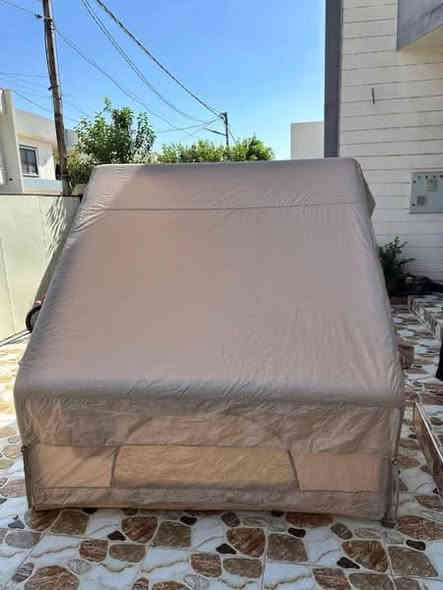 خيمه نفخ جديده غير مستخدمه الطول3متر
العرض210متر الارتفاع2 كامل ملحقات بمب يدوي جنطه وحبال وسكك السعر ٢٢٠ الف سعر جمله رقم واتساب *********** يوجد توصيل
