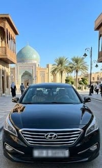 بيع سوناتا موديل 2016 وارد امريكي حادث أمريكا بنيد جاملغ باب ايمن بدون...