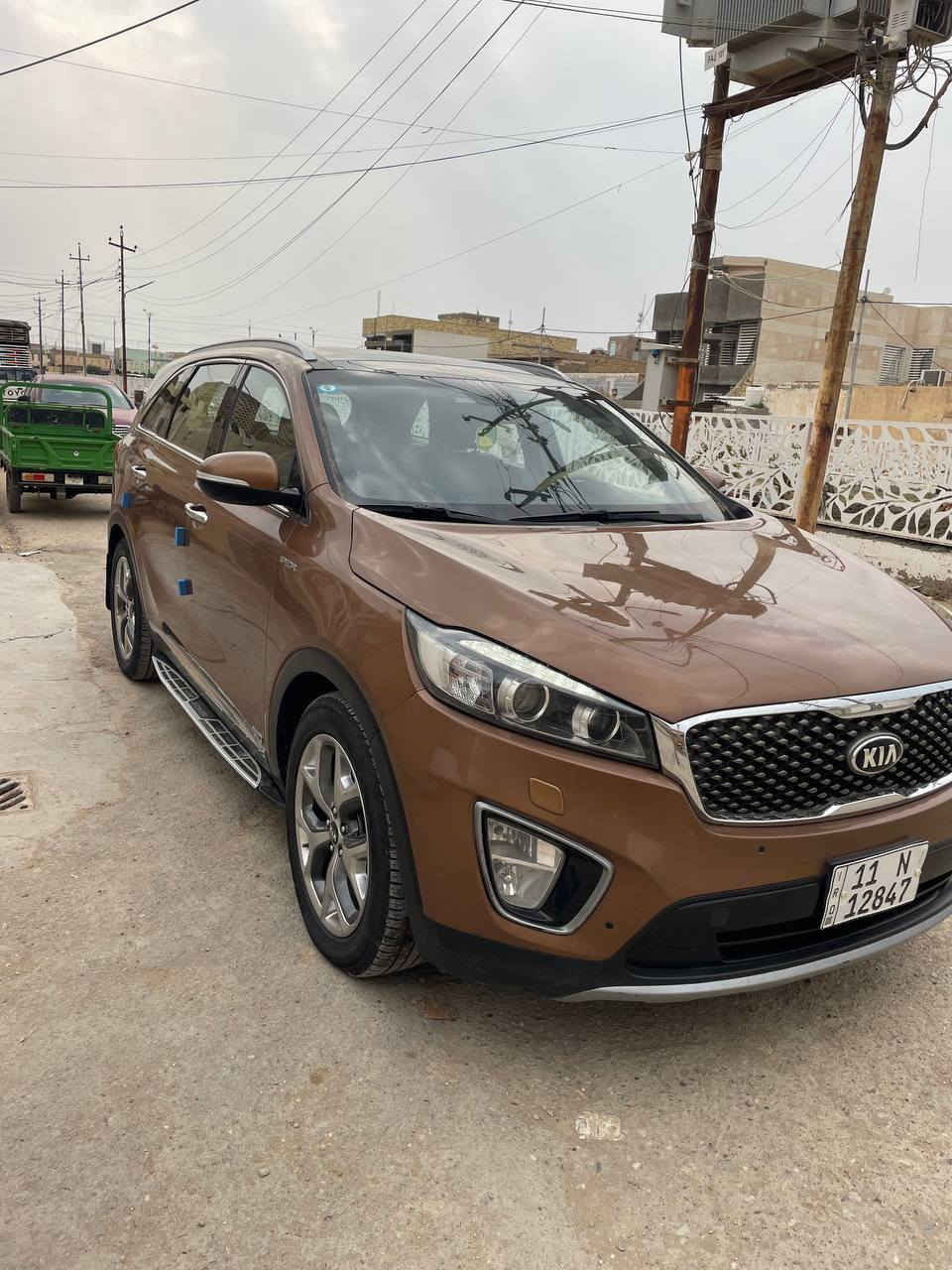 سورنتو 2016
سورنتو 2016 خليجي رقم بغداد الجديد بإسمي
سياره جديده مكفولة من الضربه والصبغ وكير ومكينه كله مكفول بيها بارد قليل بالجاملغ
فول مواصفات 6 سلندر فورويل بانوراما زراك لايت جنطه شفط 7 راكب 3 قطع تبريد
 كشن جلد دوس بلاديه ماشيه 103 الف حقيقي
السعر 222 وبيها مجال للشراي 
مكاني الناصريه/ الفجر
***********
