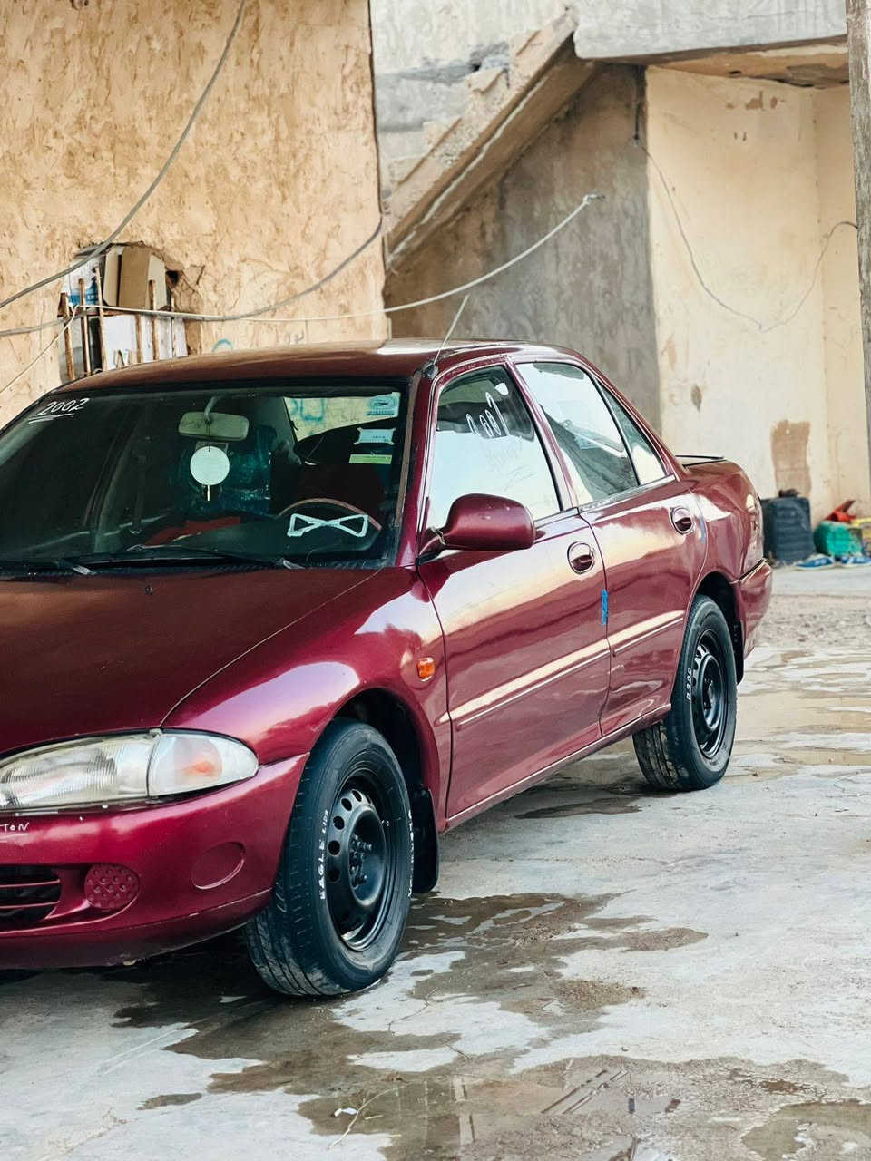 السلام عليكم بروتون 2002 حره شرط التحويل تبريد ثلج تدفئة نار كير ومحرك شرط تواير اربعه جدد صدر امامي خلفي جديد صبغ حزام سياره حلوه حيل مال جناي ويرهم مراوس حسب القناعه للأستفسار اكثر اتصل جماعه البياعه شراية لا تخابرون السوك كلشي بي كسر بمال العالم عوفوها يرحم والديكم  *********** المكان العلم)

