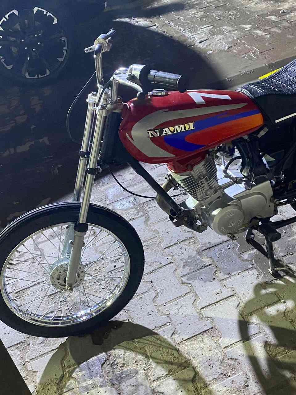 تايكر2021 للبيع ❤
سلام عليكم ايراني تايكر حربي دراجه خير من الله شلعه ومعدل تخبل بيه ويالهه مال نامه اصليات جدد هنه وتايرات مصارلهن سبوع راسطه باكستانيه اصليه دبلات امامي خلفي كله شغال دراجه هندر واحد بكل وقت دراجه كامله مابيه نقص برغي تجي تشغل وترايك وين متريد كابريتر جديد سترين ومجامع جدد صالصنه ما سولف عليه صوته يخبل ولدراجه شوفت عينكم نصبه تخبل رايده ب375 وبيه مجال حك الجيه مكاني بغداد/بغداد الجديده 
*********** وبي وتساب
