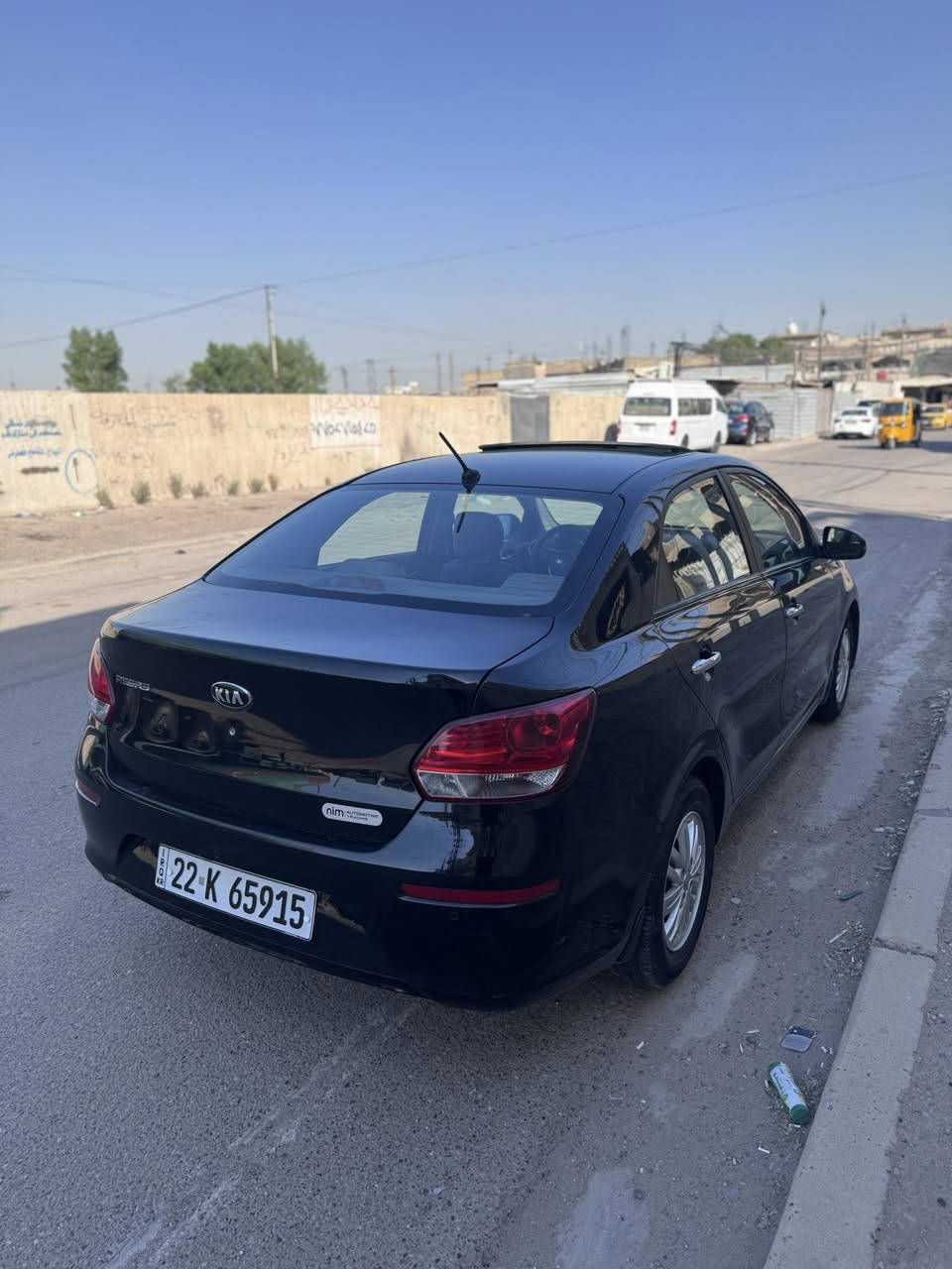 من رخصه صاحب المنشورkia.
كيا بيكاس 2021 nim

فول مواصفات 

فتحه سقف 

تحكمات استرين 

كشنات لونين

يدات نيكل 

كامره وحساس خلفي 

بروجكترات 

شاشه تدعم كار بلي 

السياره بدون صبغ مكفوله  عده رصعه زغيره 

رقم اربيل 

تحويل أو كاله اني حاضر 

اي استفسار ***********

السعر المطلوب 100$ بيها مجال بسيط 

مكانها  بغداد حي الاعلام
