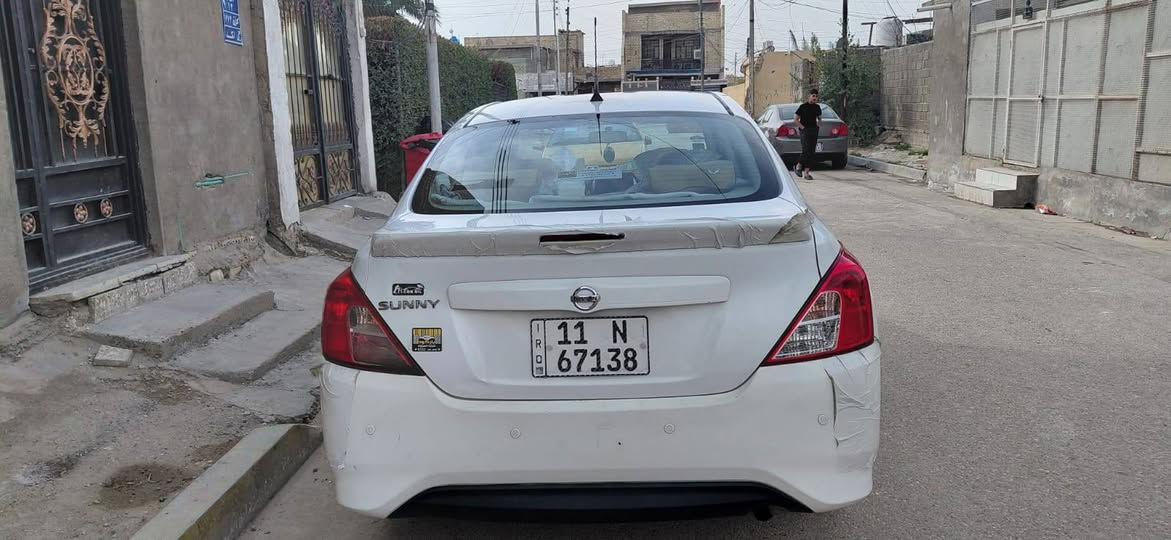 نيسان سني ٢٠٢١ ماشيه ١٠٧ رقم بغداد  السياره مكفوله من الضربه  وصبغ فقط الدعاميه الخلفيه مصبوغه مكاني بغداد رقمي ***********
