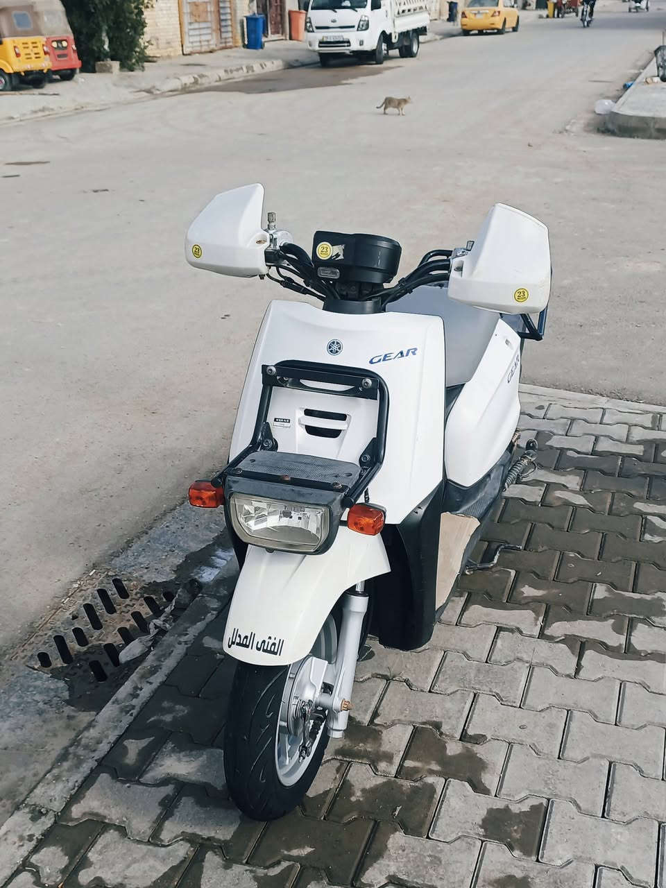 السلام عليكم
دراجه بيكم يامها 

نوزل راديتر وماء 

دراجه نضيفه رمبه نضافه 100/90

دراجه مفتوحه مره وحده بس 

مديل 2023 الشكل الجديد بانزين مو خبط مكاني كوت 

الرقم *********** السعر 450 وبيها مجال
