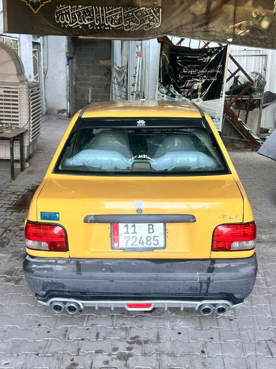 السلام عليكم
من رخصت الادمن 
سايبا موديل2012 
مكاني بغداد ام الكبر والغزلان
رقم انكليز مثل مموضح
السعر ٢٣ وبيه مجال بسيط 
رقمي ***********
