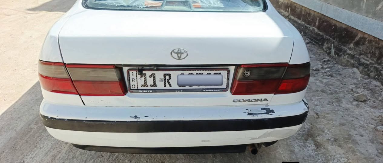 السلام عليكم ورحمة الله.. للبيع
تويوتا كرونا موديل 94 🚗
السيارة رقم بغداد إنجليزي باسمي تحويل مباشر. 
السيارة مكفولة من الضربة (مصبوغة عام للنظافة فقط).
محرك، كير، حدادية، وكهربائيات.. كلها جاهزة وبشرط الفحص، وعليها تخم تايرات.
بيها إضافات شاشة وكاميرا خلفية، والسيارة جاهزة من جميع النواحي. 
📍 المكان: النجف الأشرف - قضاء المناذرة
📞 للاستفسار والاتصال: ***********

