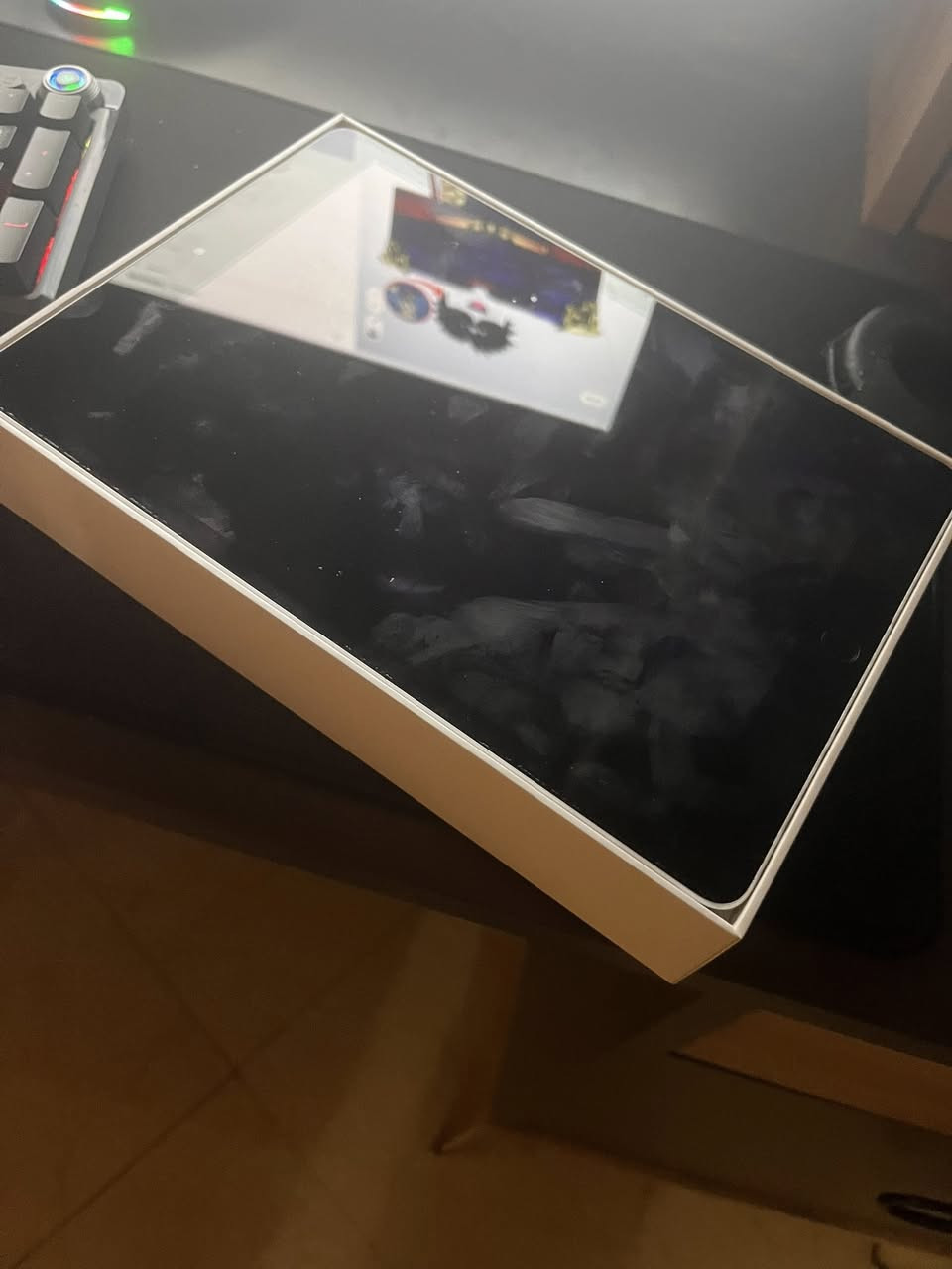 متوفر ايباد تسعه نضيف
الجهاز بكارتونته تاخذه مستخدمه بس للدراسة ذاكرة 256 الجهاز ما مفتوح ولا مصلح السعر 350 قفل 
مكاني بغداد البنوك
اي استفسار واتساب
***********
