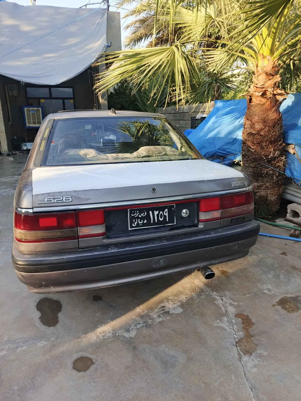 مازدا 8و به خ. موديل 1990.     626

سه ياره كه باكوو جوان ماوه تو.

جوار تايه ي تازه يه.

سه ياره كه دينار مه سرؤفي نيه

سه نه ويو +ريگه بيداني هه يه

سعري 19گلا و معامه له يه كي برايانه.

زم. ***********
گورينه وه يش اكه ين به شتي به دلمان بيت.  

شؤين كلار..... Santa Clara, CA
