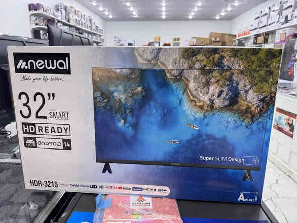 ●ضمان حقيقي لمدة سنة كاملة 
● الشاشة تدعم 4k ذات دقة عالية جداً 
●الشاشة تعمل بنظام اندرويد 15
●تدعم جميع التطبيقات (face book -YouTube-
‏Cinemana)  وجميع البرامج 
●تتضمن على متجر play 
●امكانية انعكاس الهاتف على الشاشة
‏‎ ● مداخل USB ,مداخل HDMI, مداخل AV وTV 
●معالج سريع جداً 
●لدات ثلاثي لتشبع الوان متكامل يعطي صورة عالية الجودة
●صوت مجسم وواقعي
 توصيل ٥ الف داخل البصرة 
للاستفسار الاتصال بالرقم 
*********** ابو الخصيب
